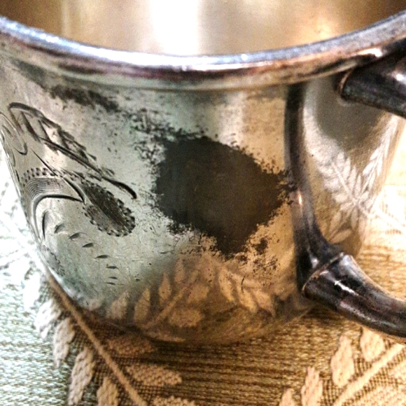 Vintage Silver Plate Baby Cup - Picture 3 of 3